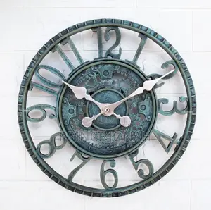 Taodyans Outdoor Wall Clock 12 in Outside Waterproof Garden Clock
