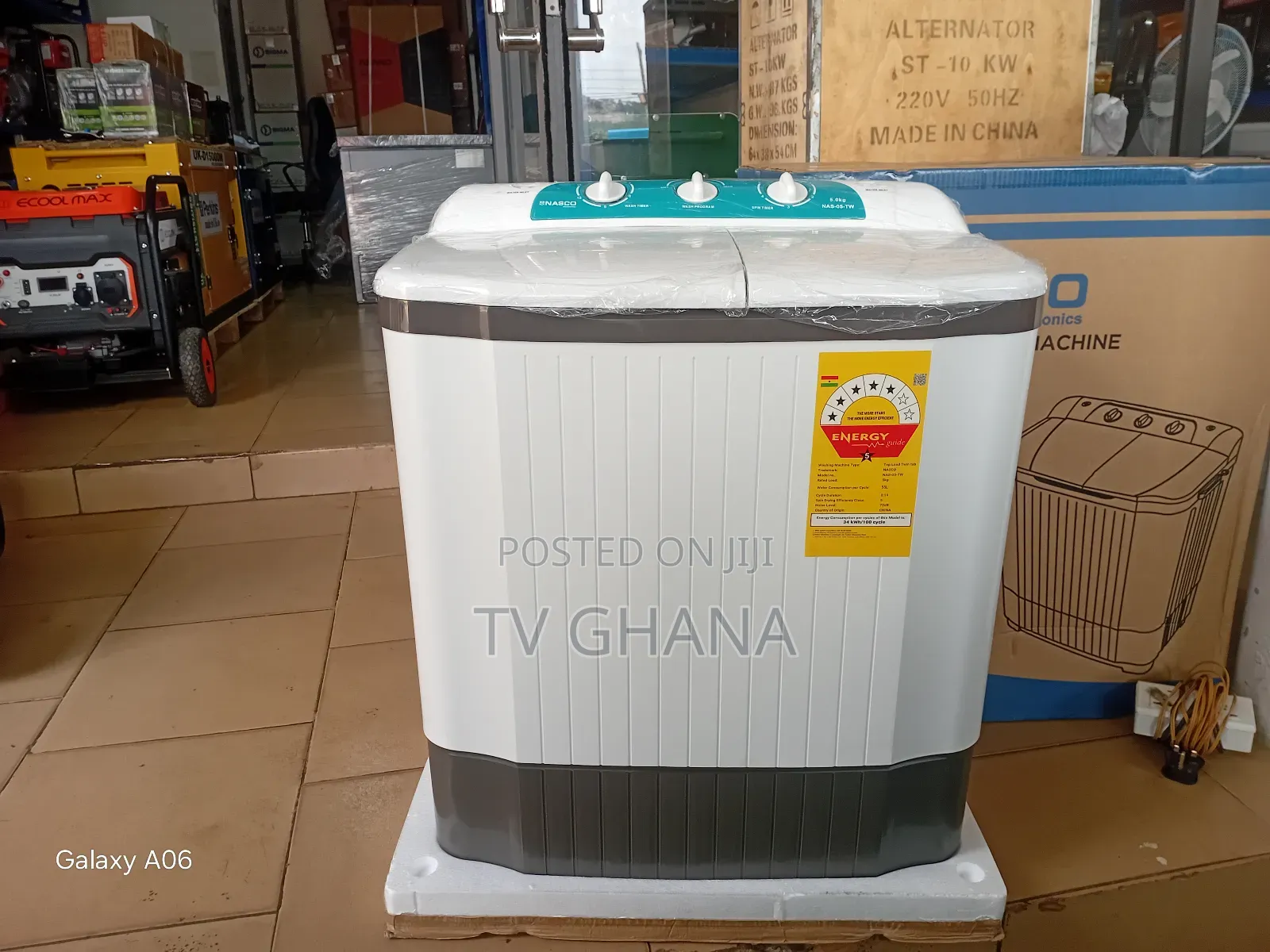Nasco 5kg Semi-Auto Washer – Clean Upgrade, Smart Choice5kg