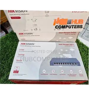 Hikvision (Ds-3e1310p-Ei/M) 8 Port Poe Smart Managed Switch