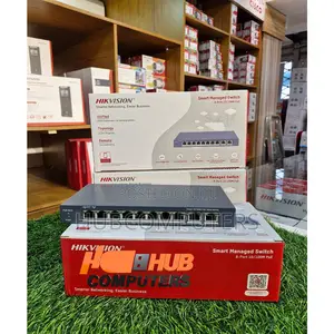 Hikvision (Ds-3e1310p-Ei/M) 8 Port Poe Smart Managed Switch