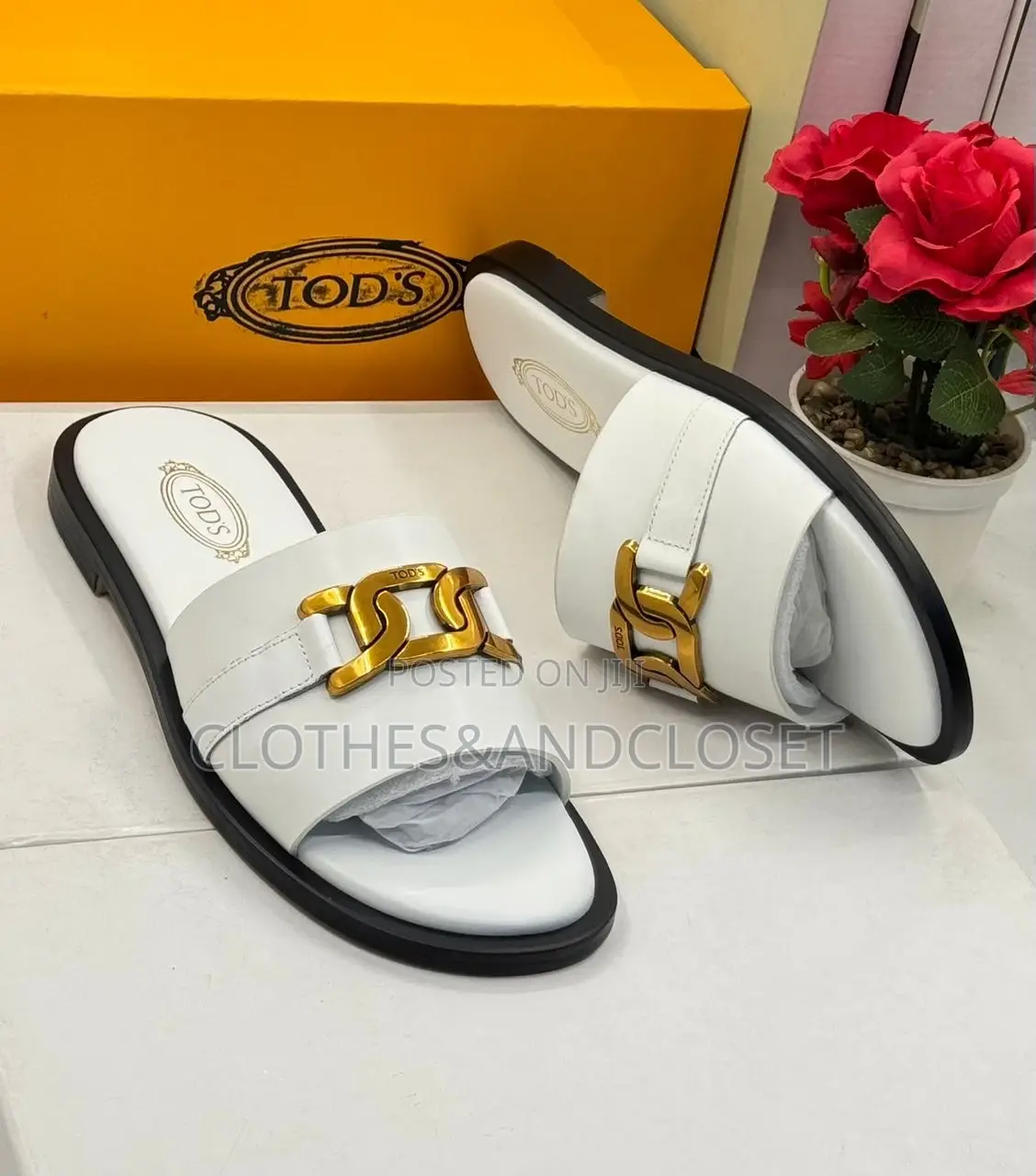 Sophisticated Leather Slippers