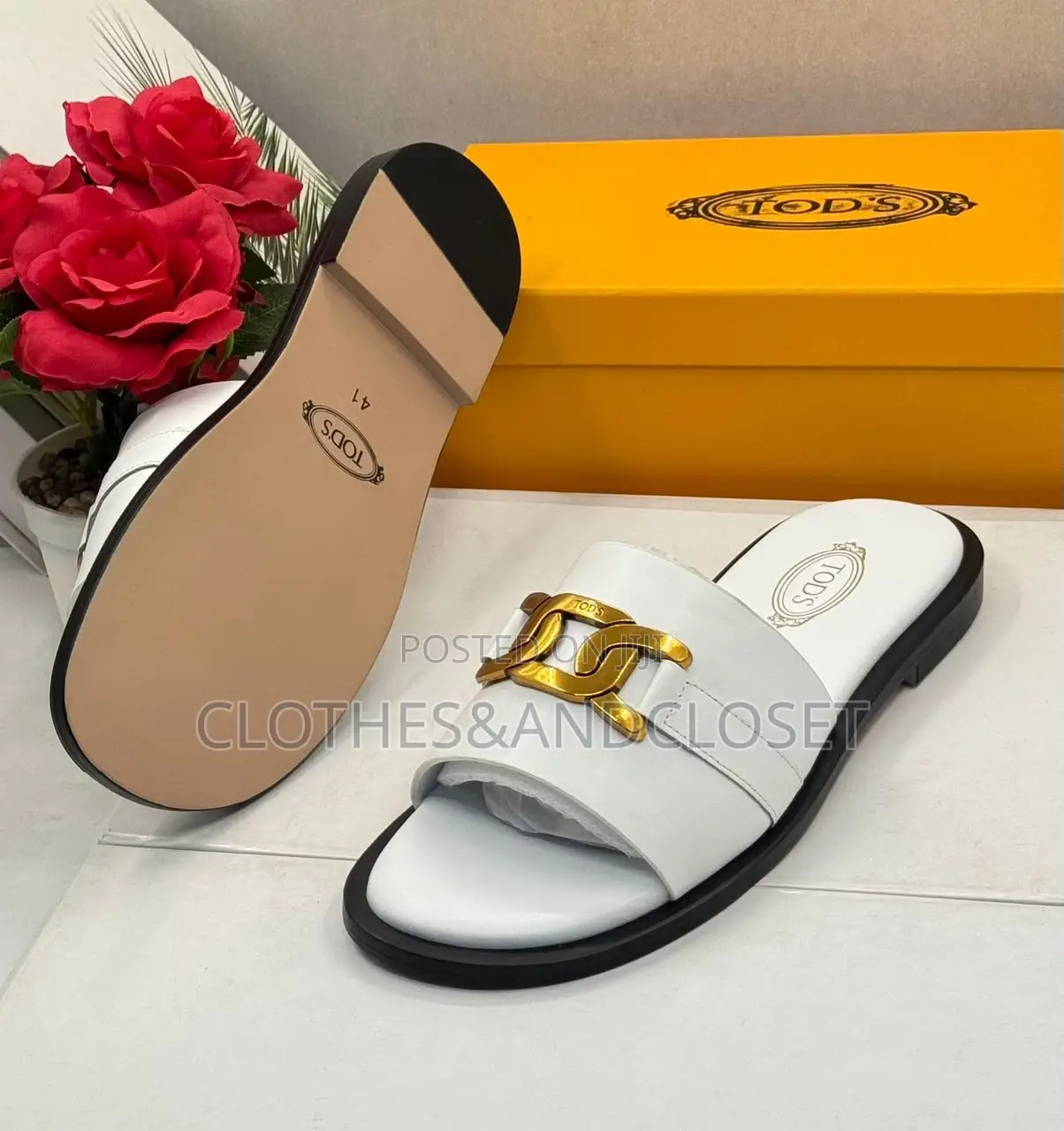 Sophisticated Leather Slippers