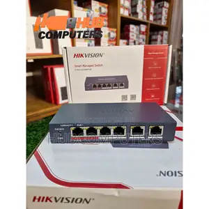Hikvision (Ds-3e1106hp-Ei) 4 Port Poe Smart Managed Switch
