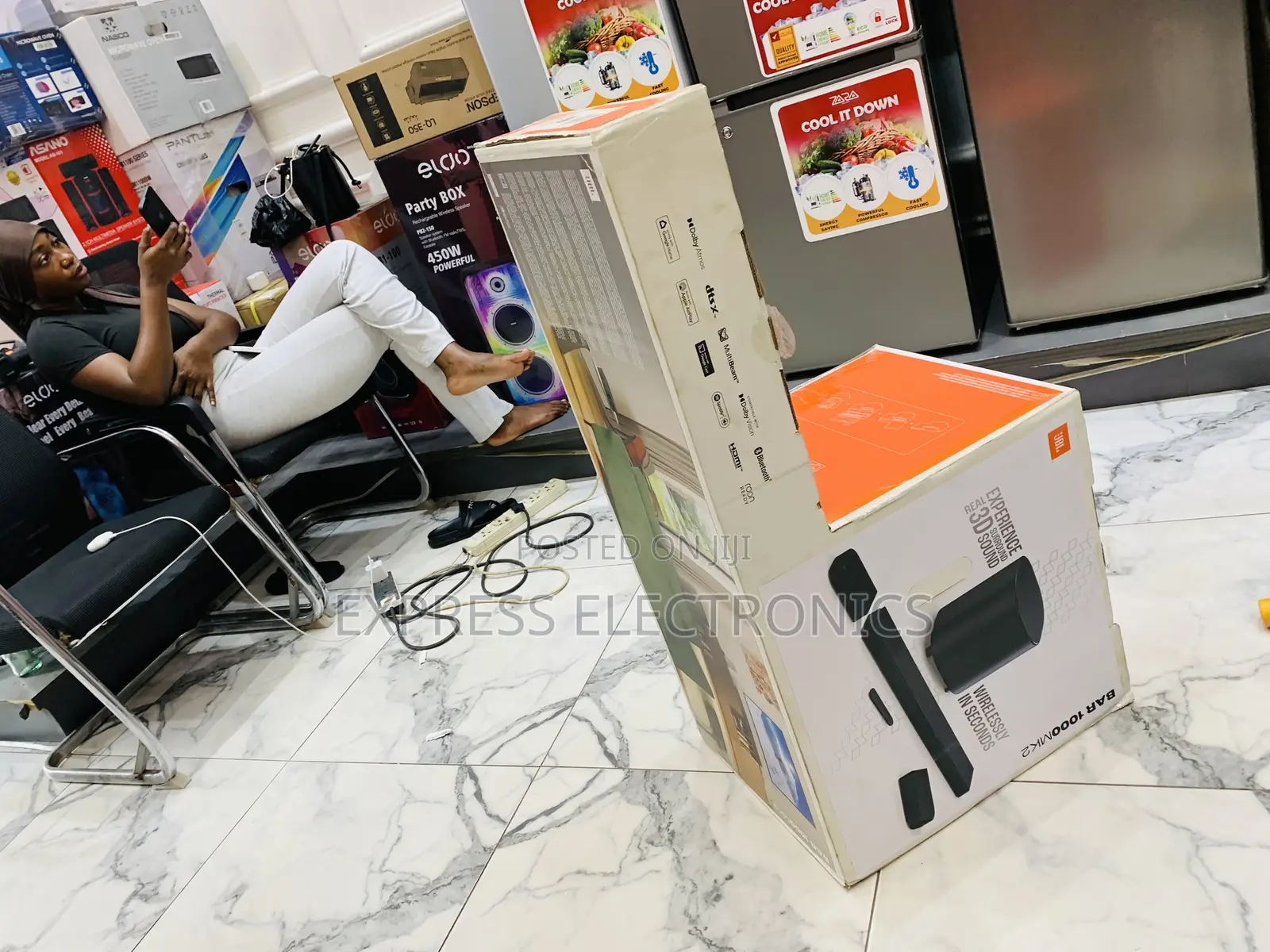 480w Sound System JBL 1000ml2