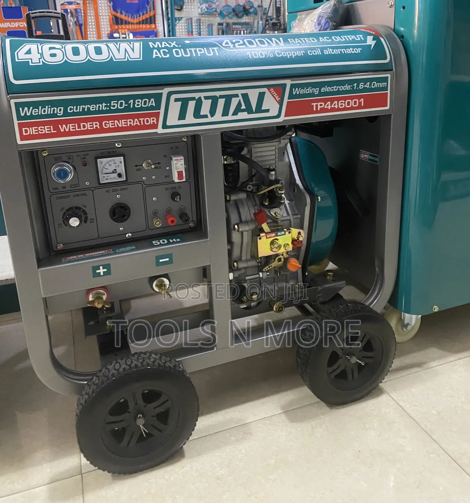 Total Diesel Welder Generator 4600w
