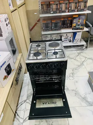 Ailyon Gas Electric Cooker Free Standing 3-1 Oven Grill