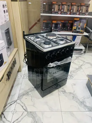 Authentic Black Ailyon Gas Electric 3-1 Stove Oven