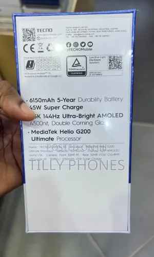 New Tecno Camon 50 256 GB Gray