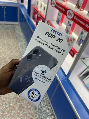 New Tecno Pop 20 128 GB Black