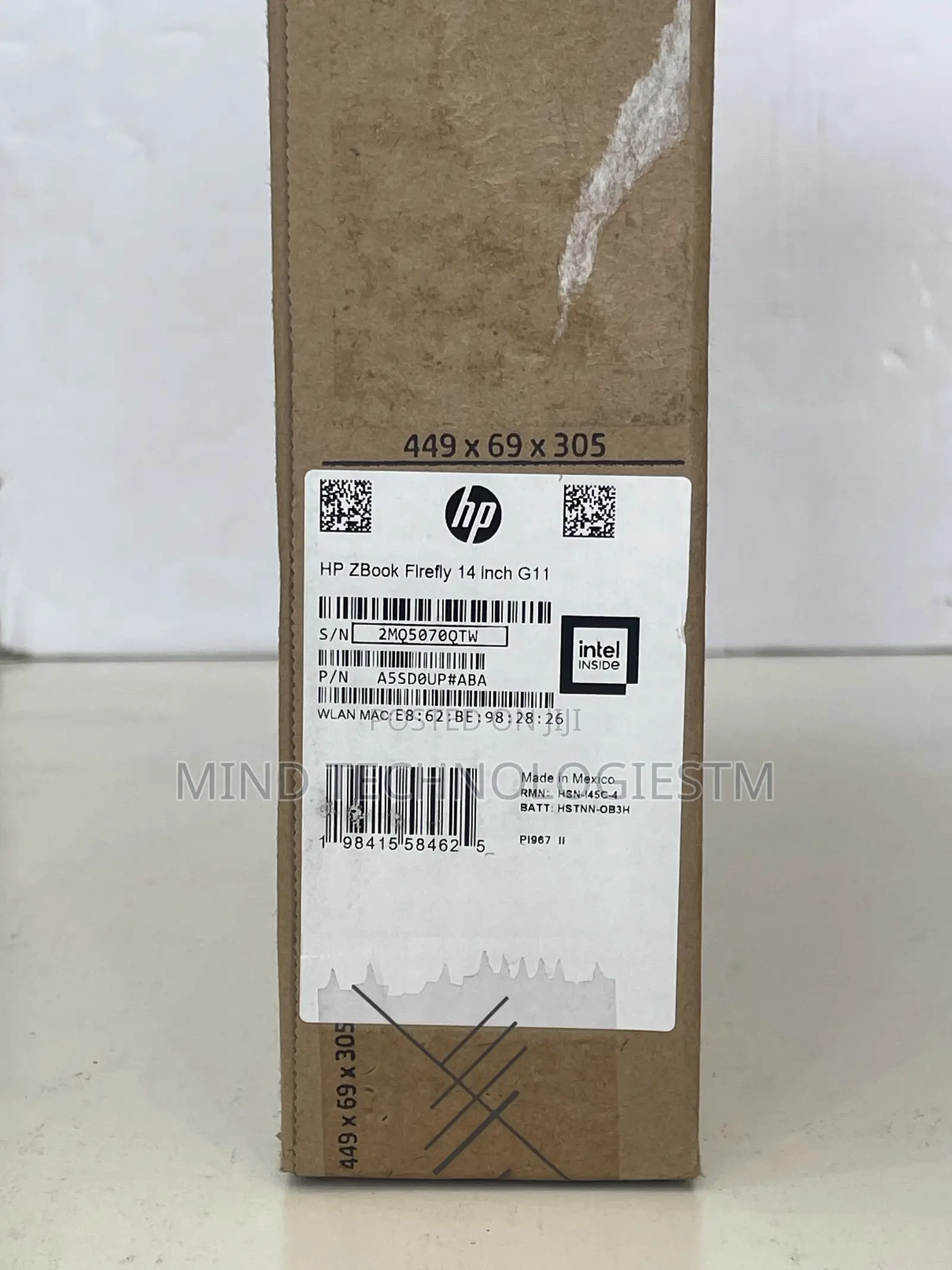 New Laptop HP ZBook Firefly 14 G11 16GB Intel Core Ultra 5 SSD 256GB
