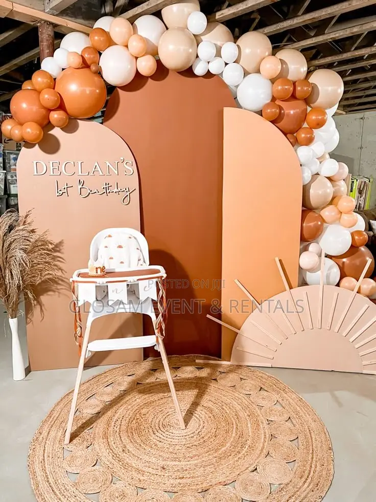Backdrops for Wedding, Baby Christening Etc