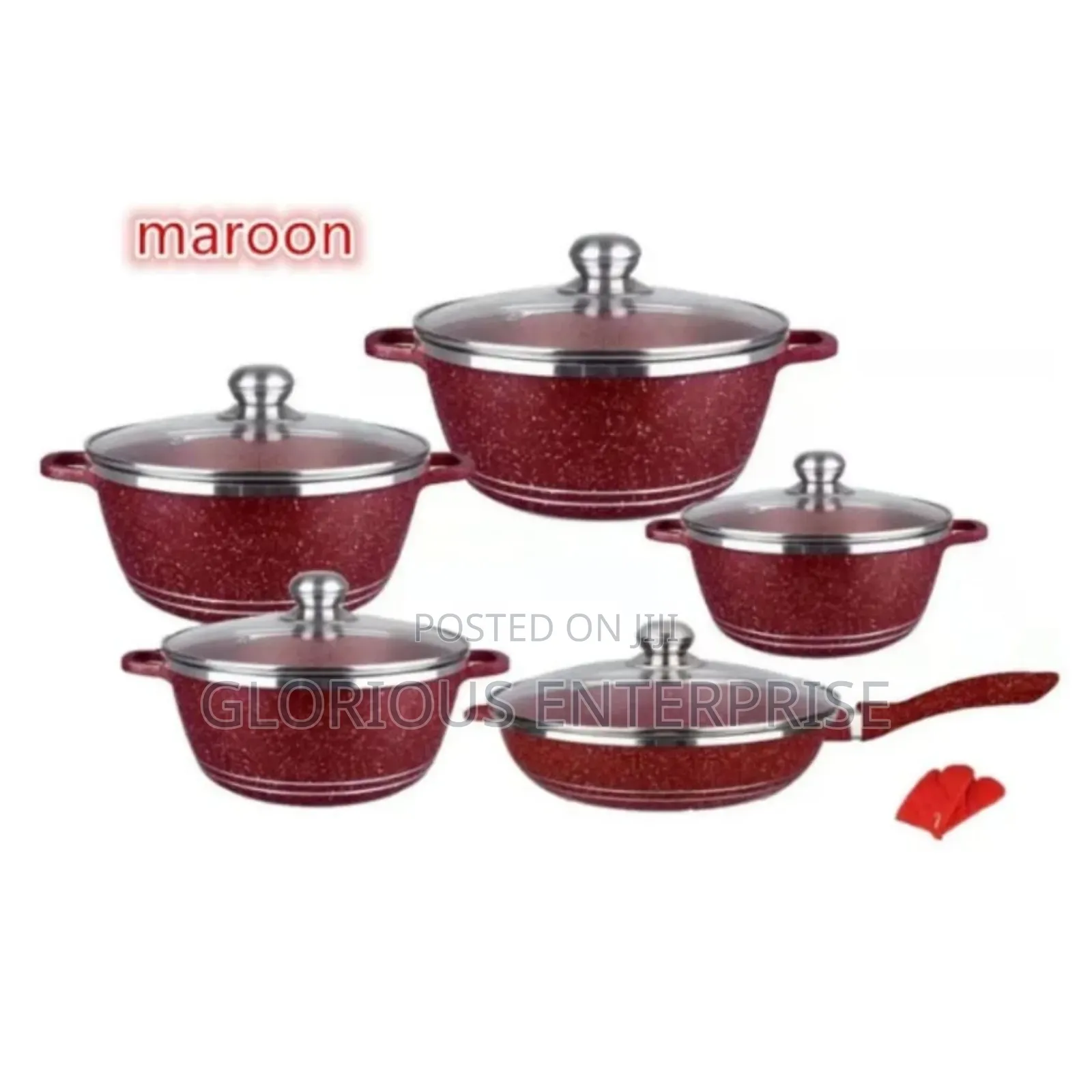 5 Set Non Stick Cookware