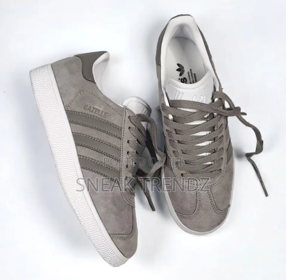Adidas Gazelle Deep Grey White
