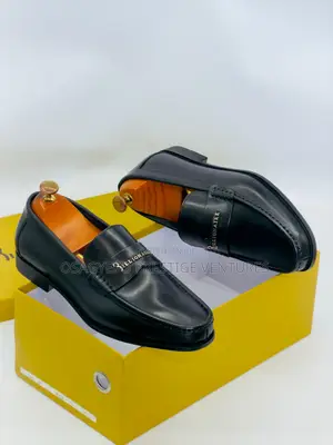 Premium Leather Billionaire Shoe Black