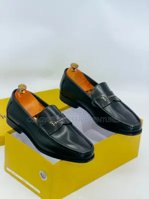 Premium Leather Billionaire Shoe Black