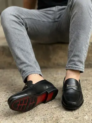 Premium Leather Billionaire Shoe Black