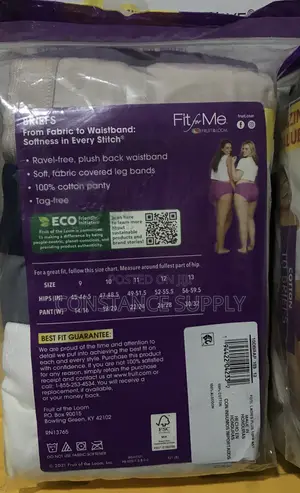 Fruit of the Loom Panties