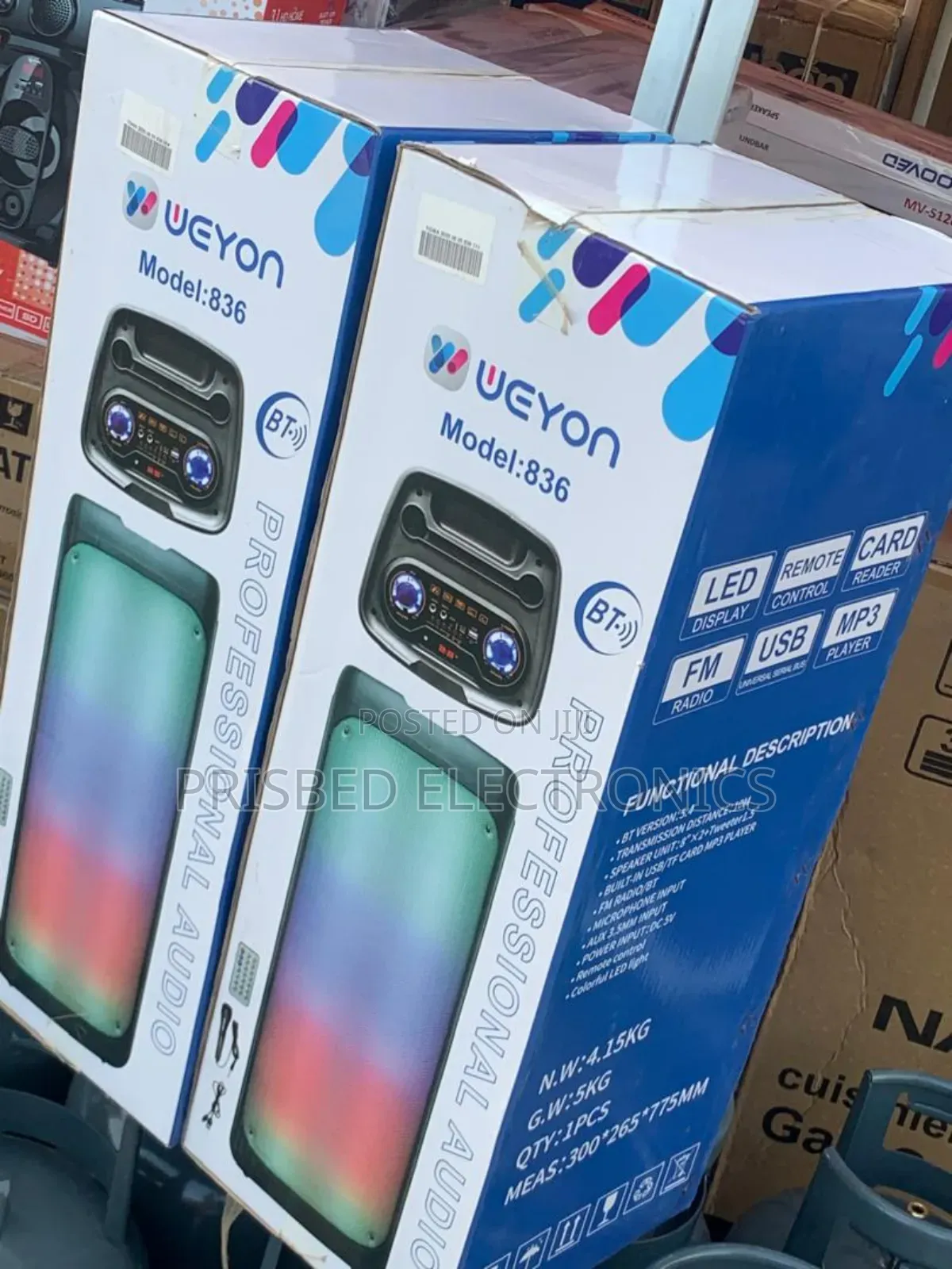 Weyon Bluetooth Speaker With Microphone