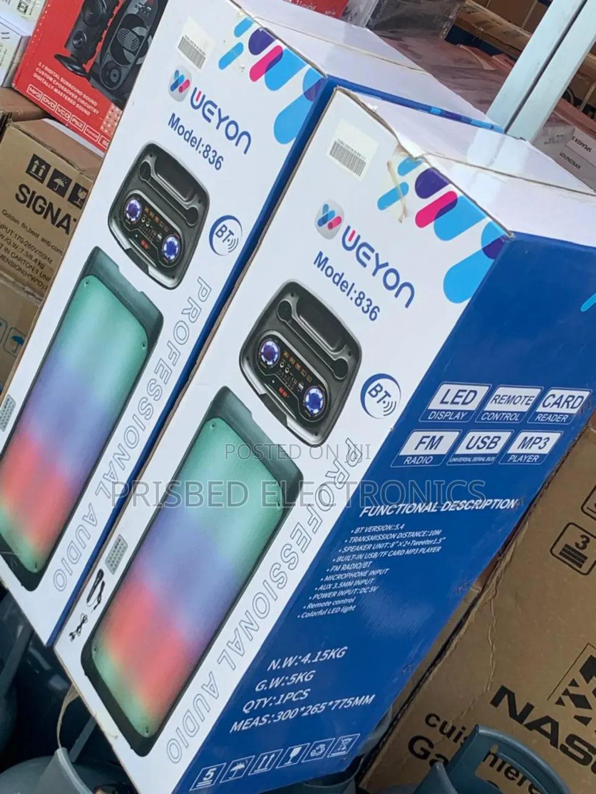 Weyon Bluetooth Speaker With Microphone