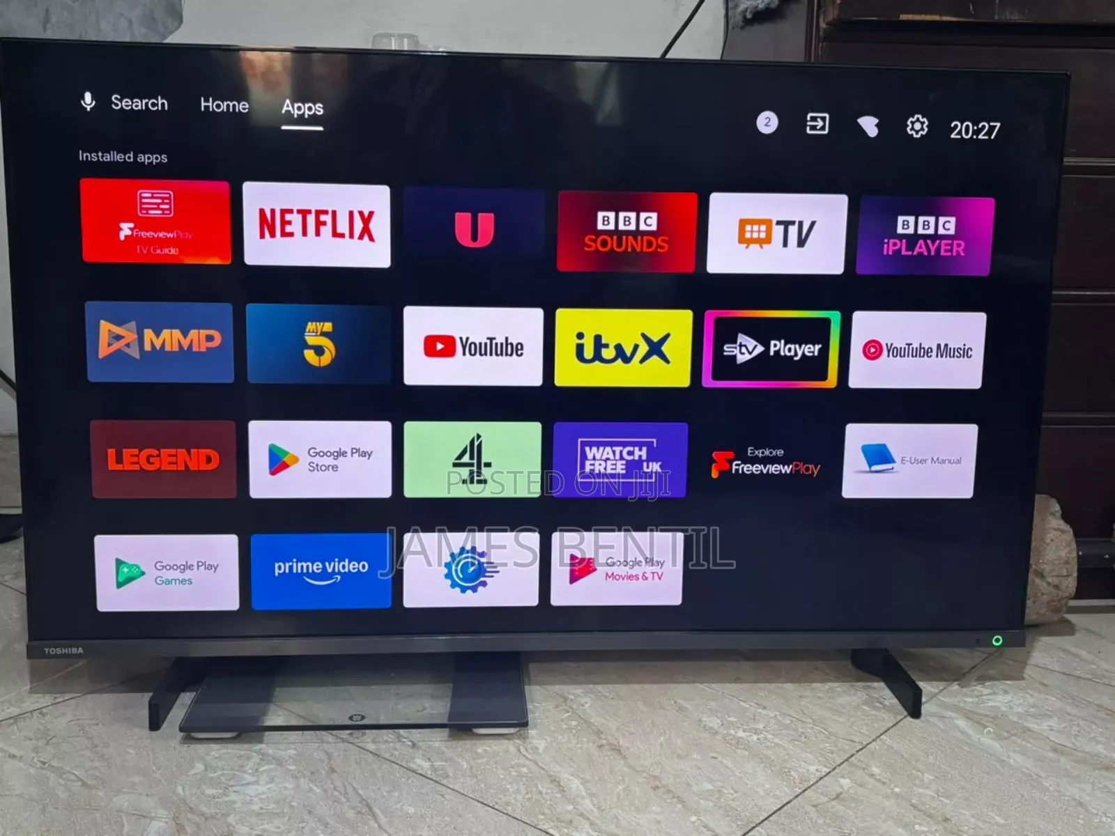 Slightly Used Toshiba Smart TV Up for Sale