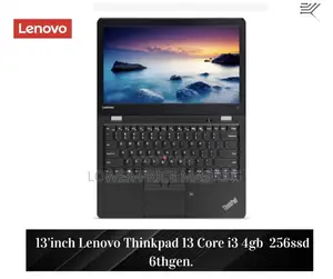 New Laptop Lenovo ThinkPad 13 4GB Intel Core i3 SSD 256GB