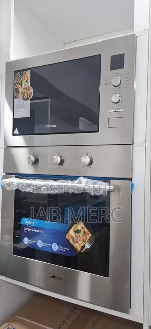 Oven and Microwave 60cm Stainless Steel Built in Integrated