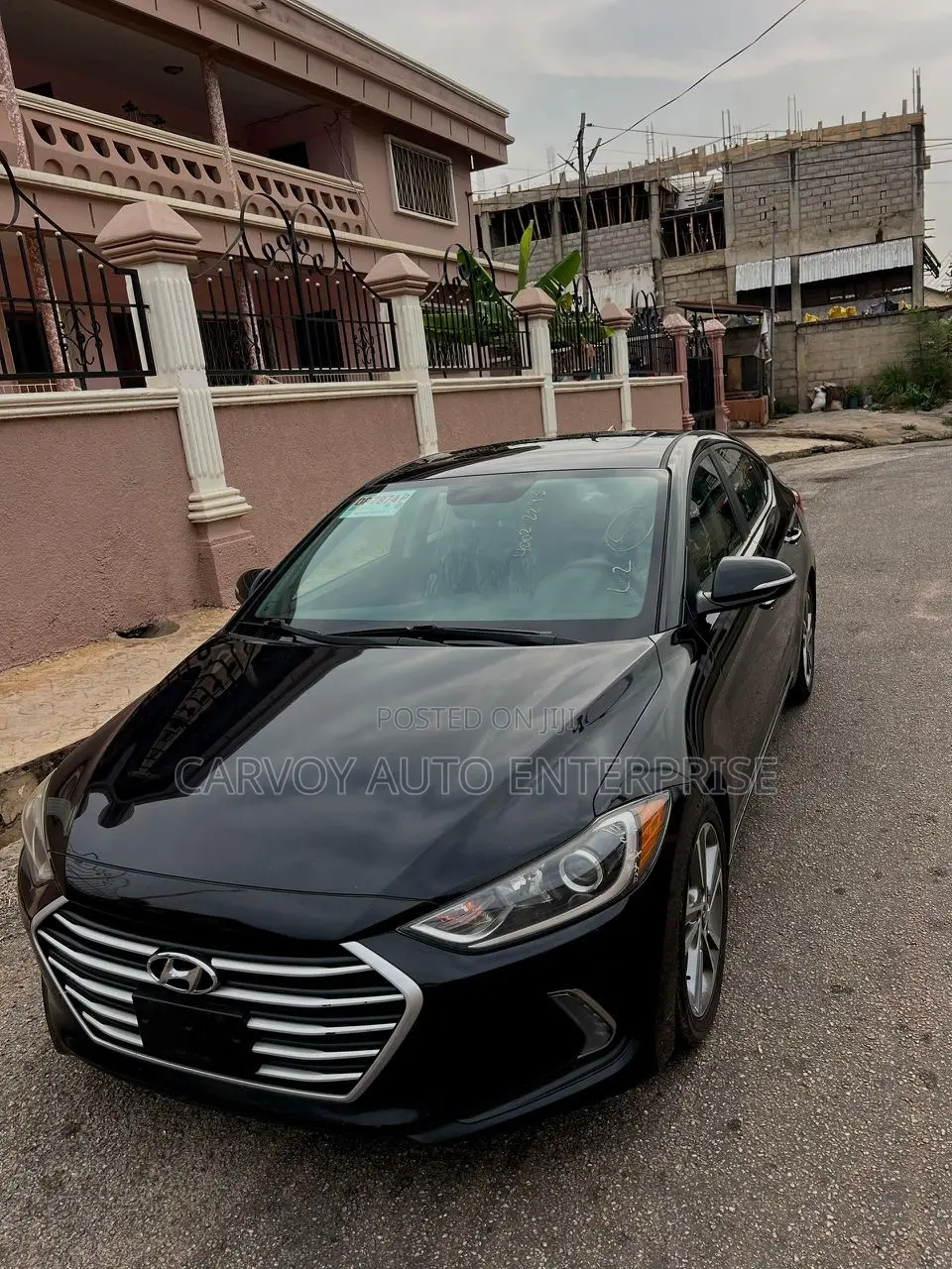 Hyundai Elantra Limited Sedan FWD (2.0L 4cyl 6A) 2017 Black