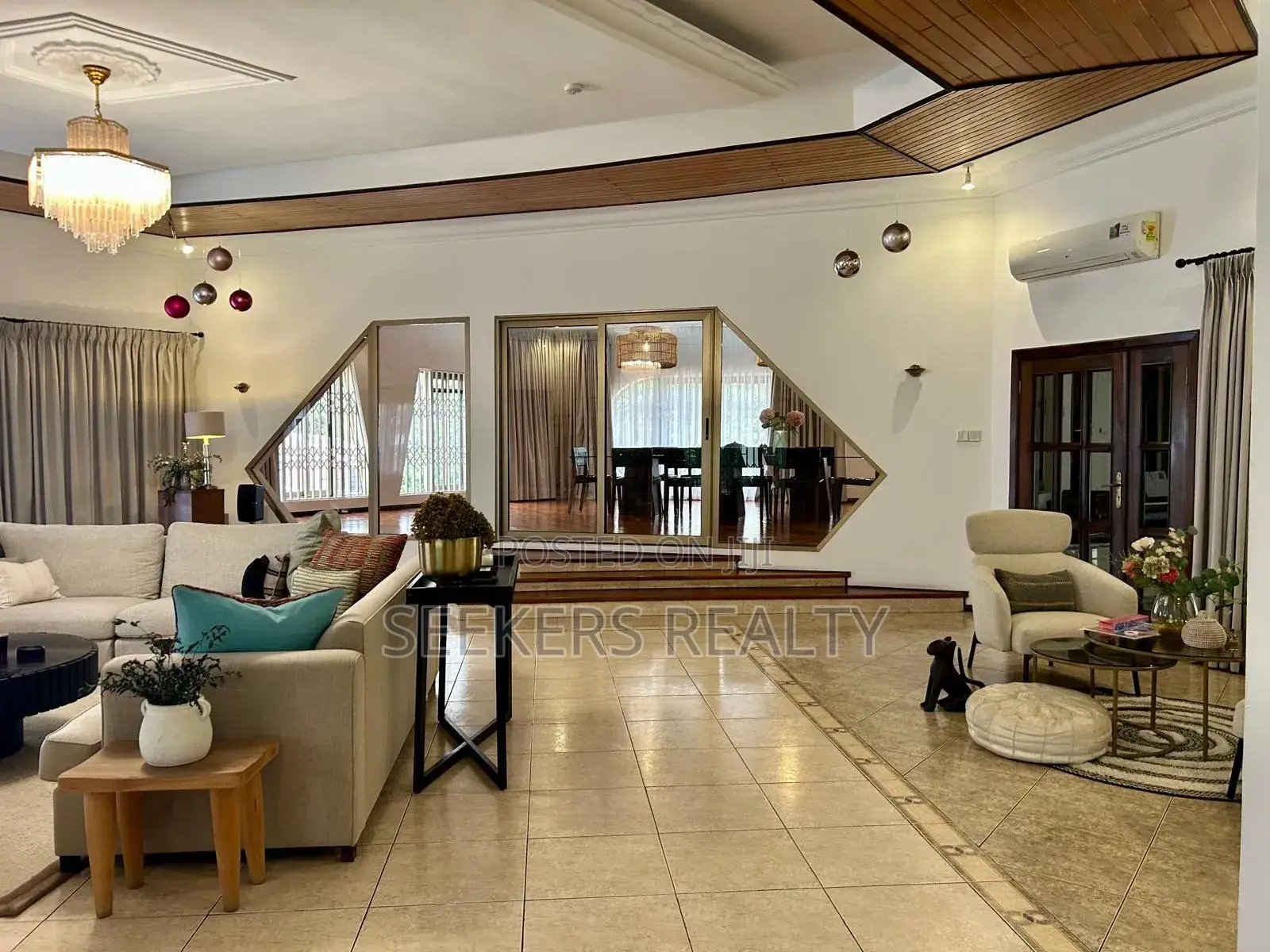 Furnished 4bdrm House in Seekers Realty, US Embassy Area for rent