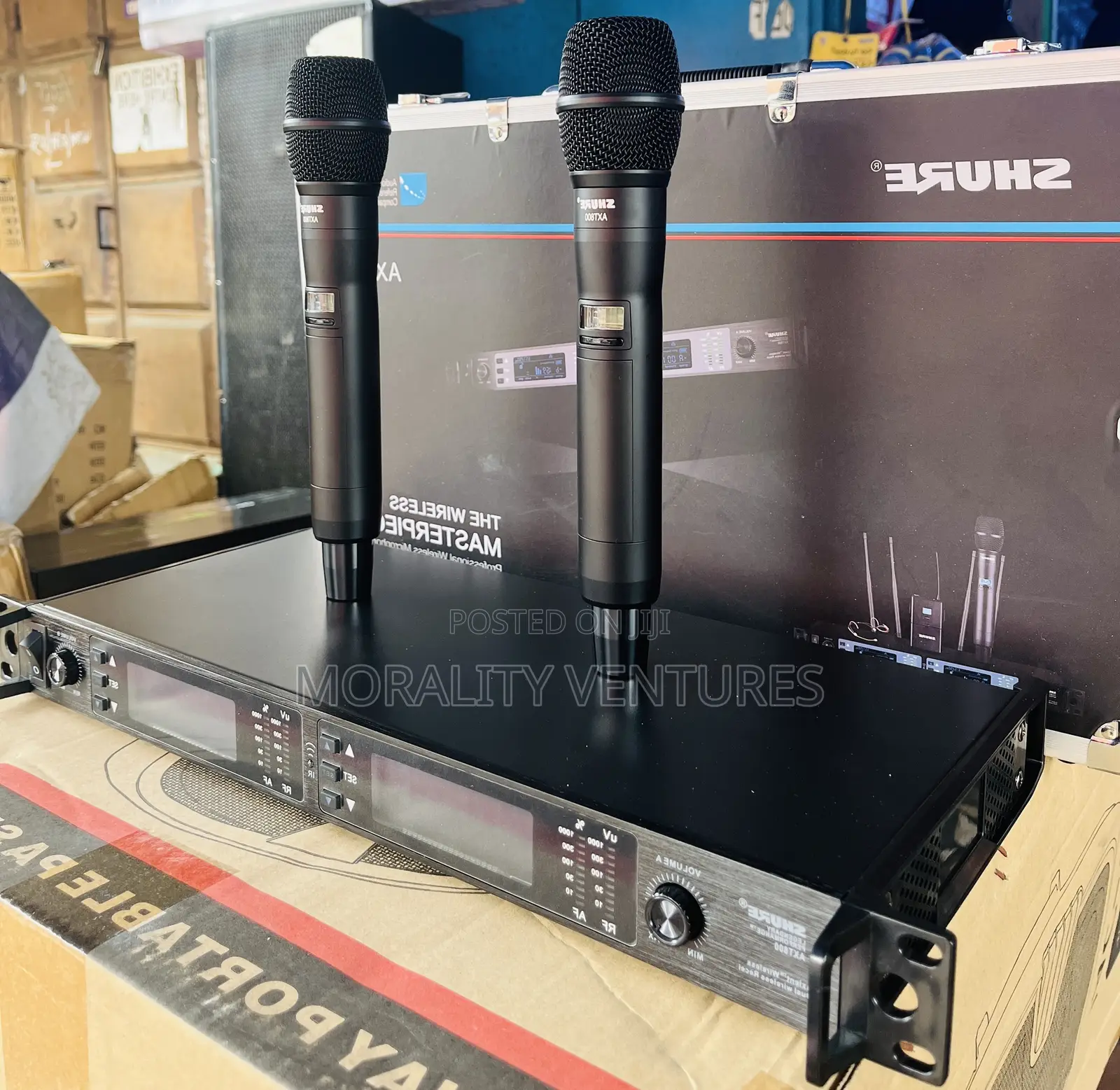 Shure Ad4d Axient Digital Wireless Receiver.