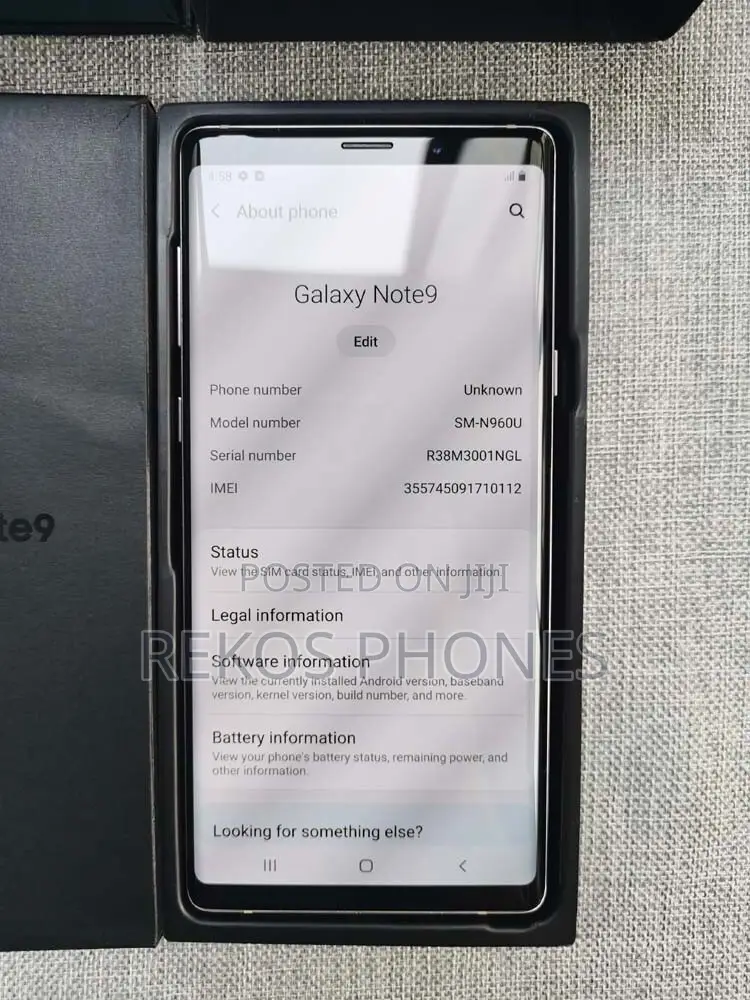 New Samsung Galaxy Note 9 128 GB Pink