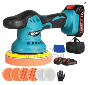 Wireless Handheld Car Waxing and Polishing Machine With Long-Lasting