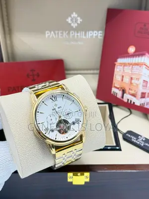 Patek Philippe Gold Automatic Stainless Mens Watch