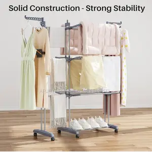 Double Foldable Drying Line