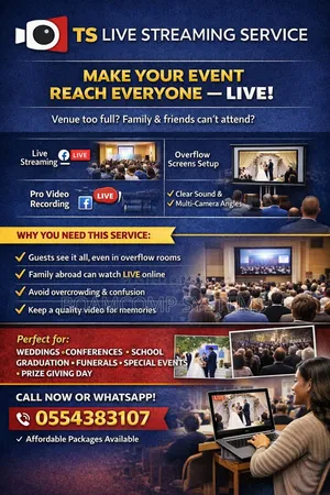 Live Event Streaming and Overflow Service