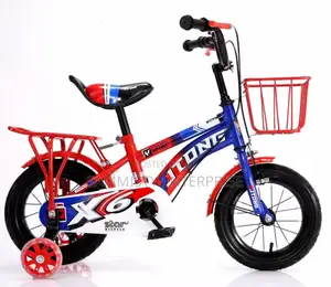 Neat Yjtong Kids Bicycle - Size 12" - With Training Wheels Basket