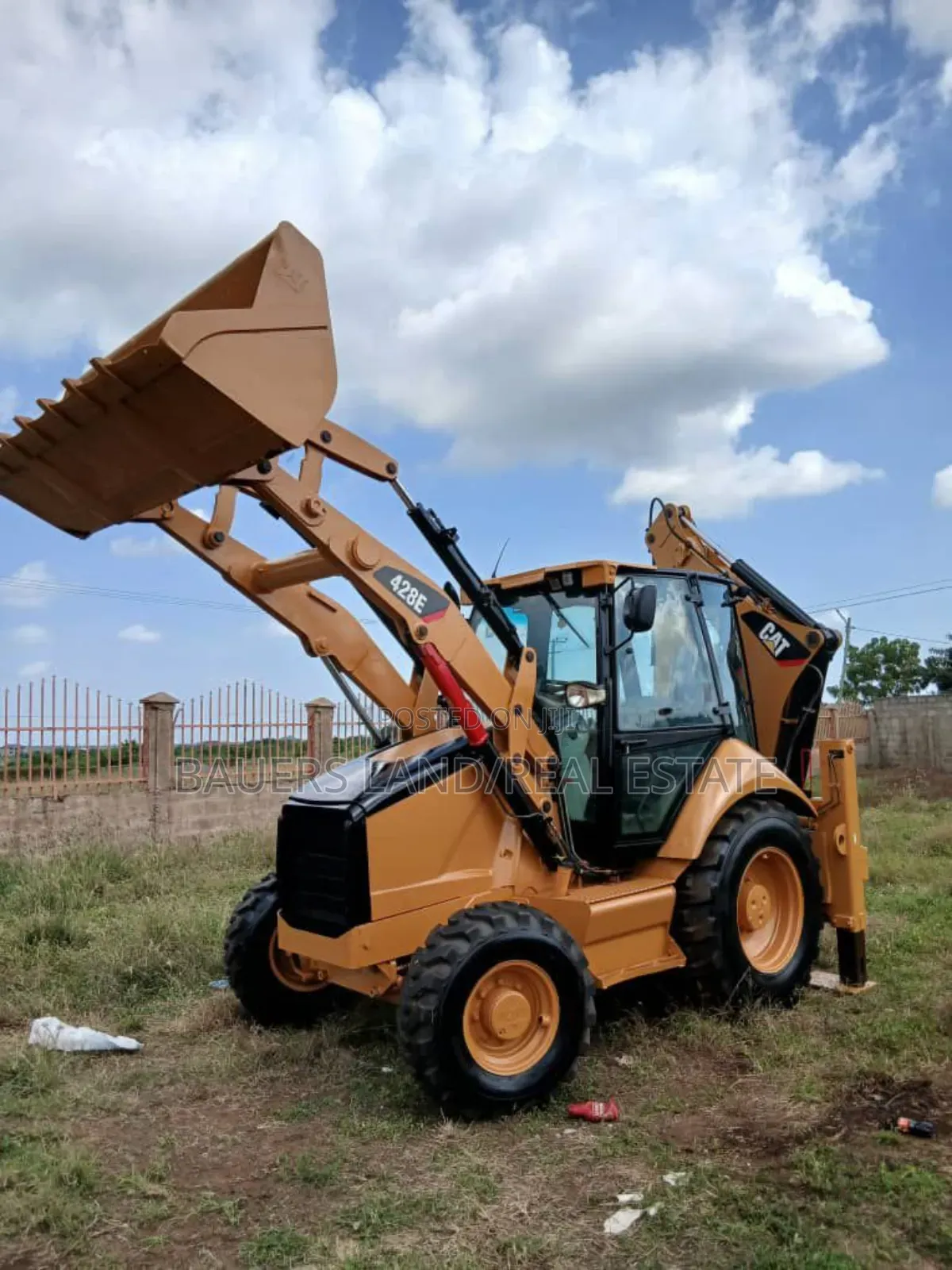 Caterpillar 428e Backhoe Loader.