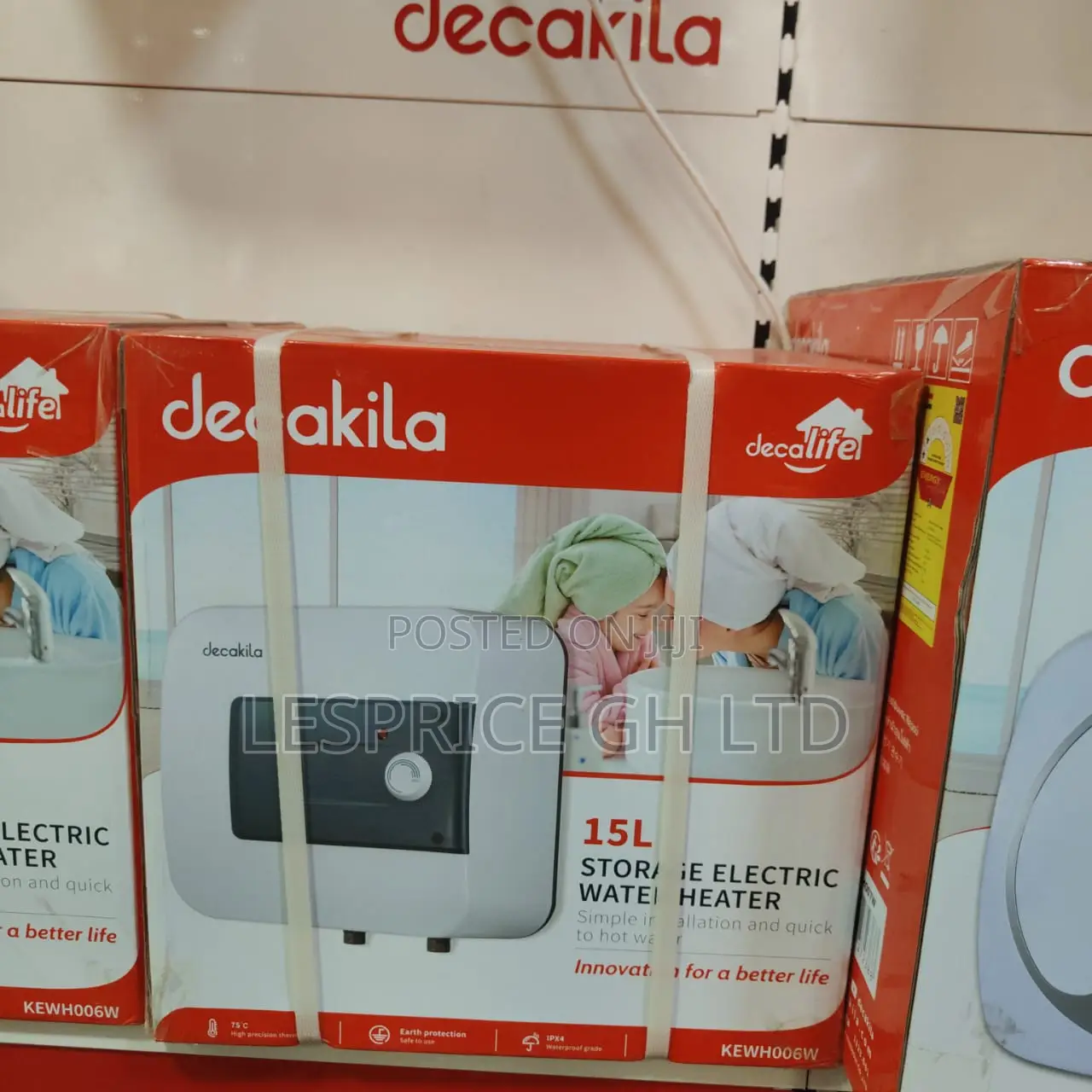 Decakila 15l Electric Water Heater 1500w
