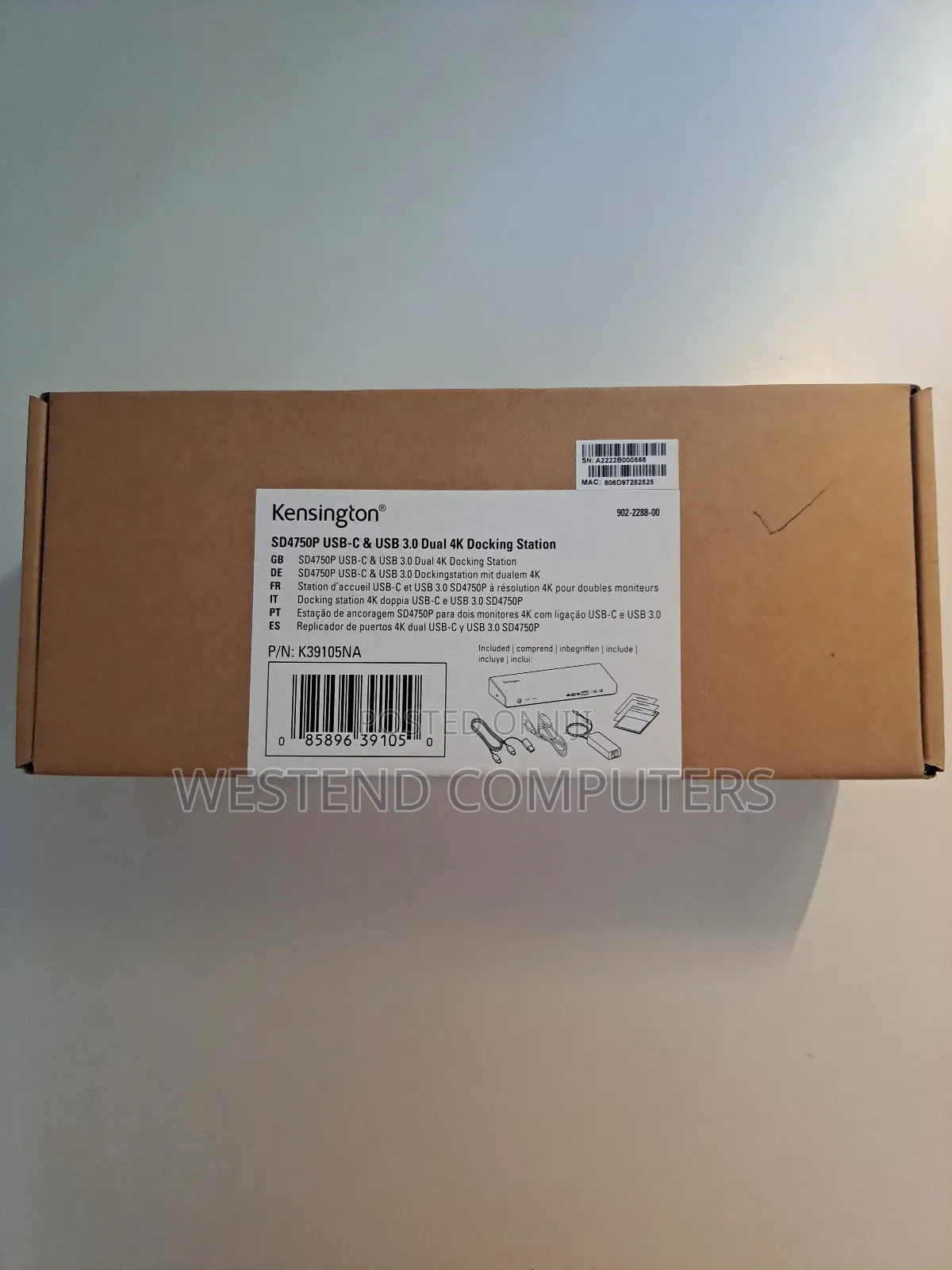 Kensington USB Dual Docking Station