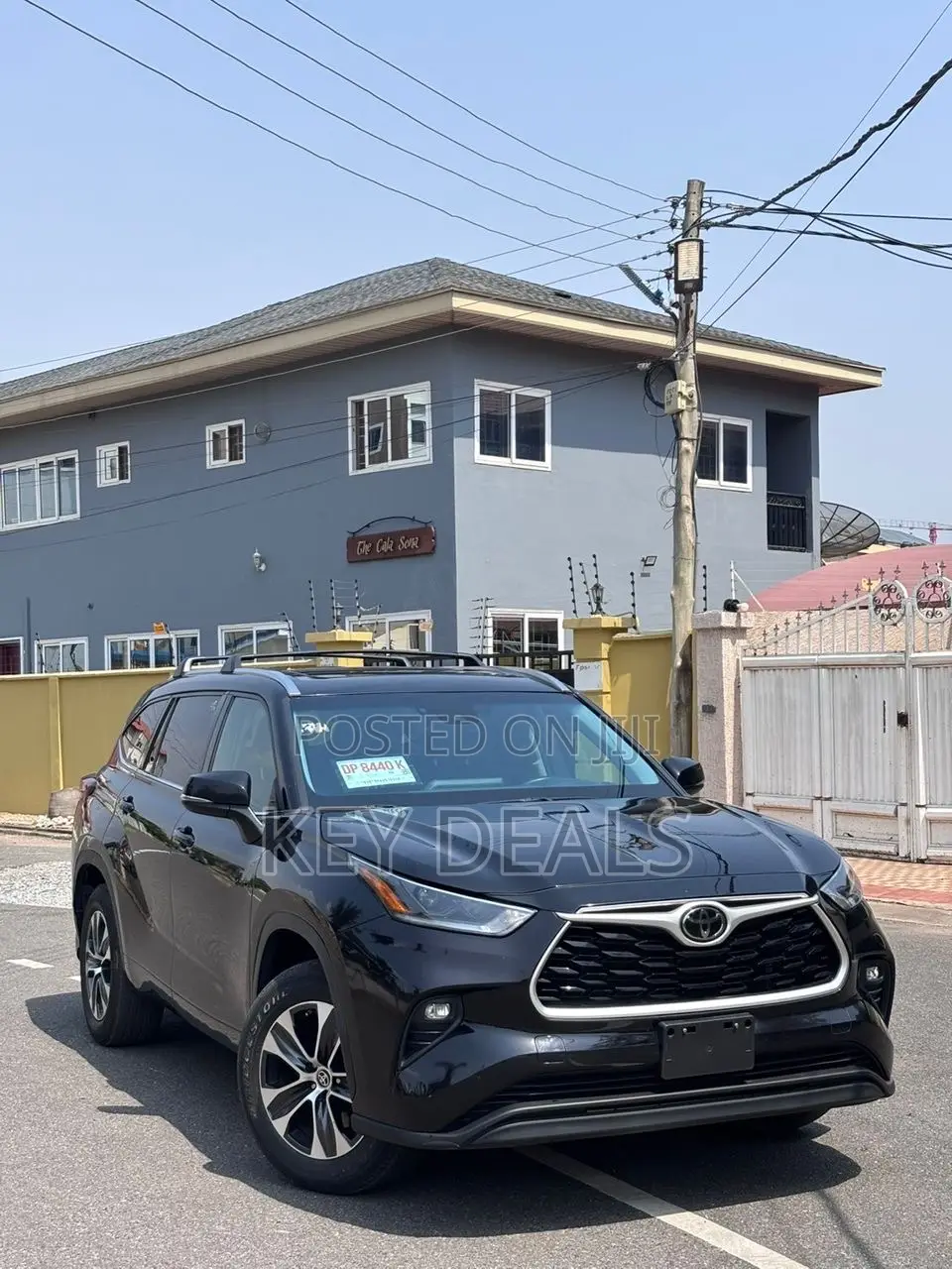 Toyota Highlander XLE 2021 Black