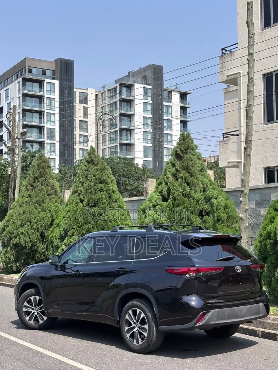 Toyota Highlander XLE 2021 Black