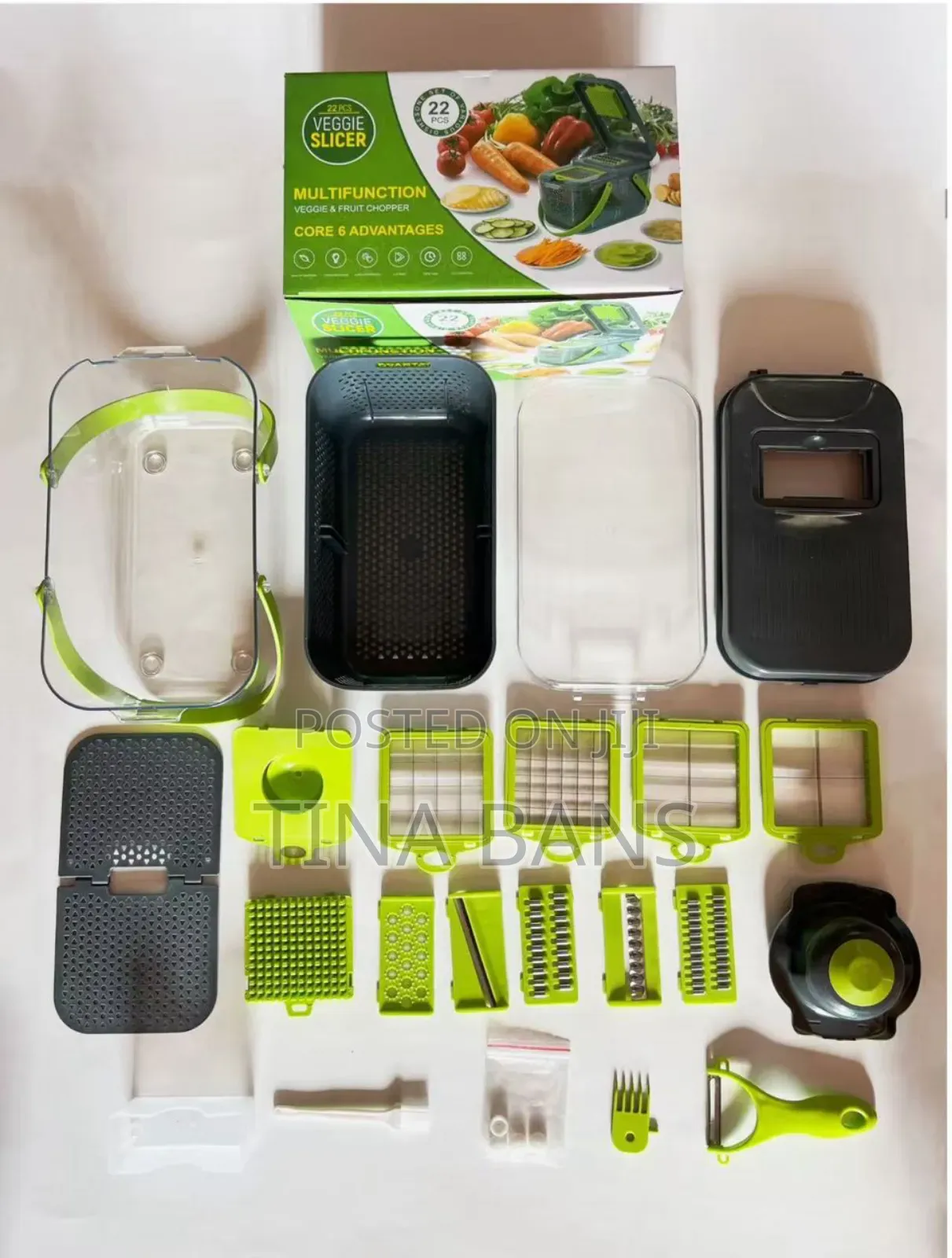 22pcs Veggies Cutter