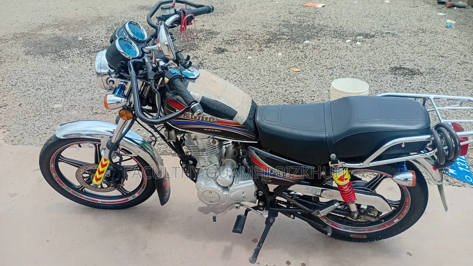 Haojue HJ125-8K 2025 Black