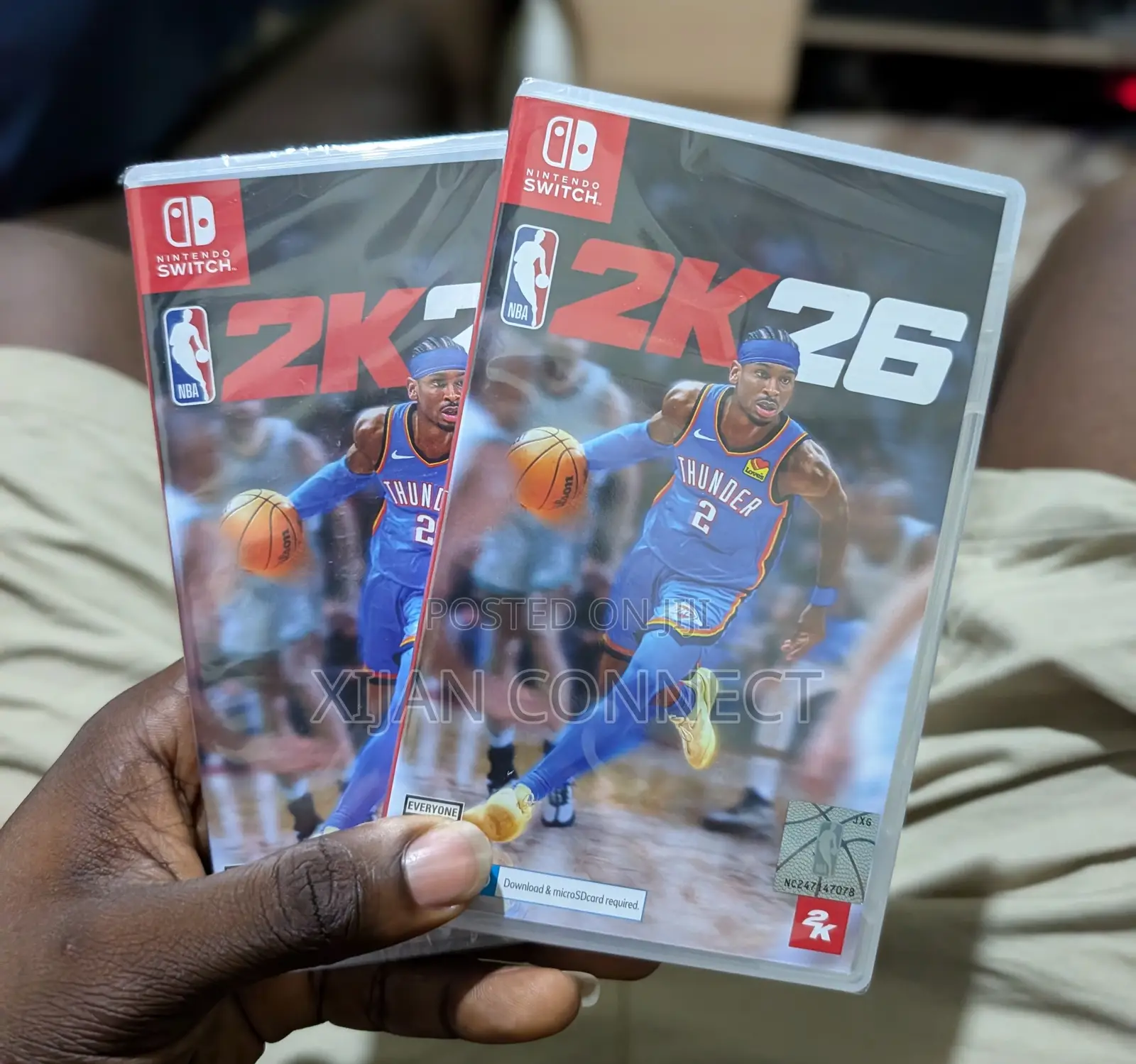 Nintendo Switch Nba 2k26 Cartridge – Brand New (Switch 2 Compatible)