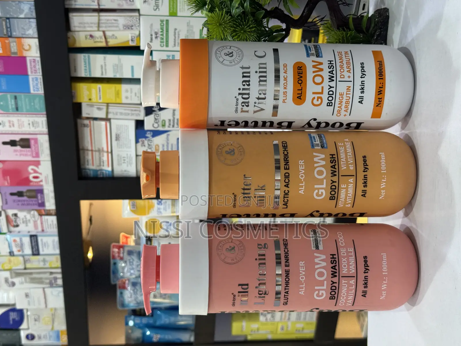 Body Butter Cream and Shower Gel