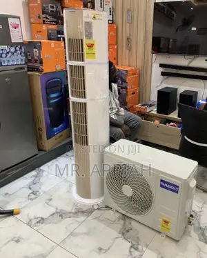 Nasco 2.5hp Floor Standing Air Conditioner(White)Inverter 