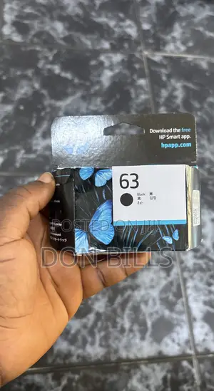 63 Original Hp Ink Black