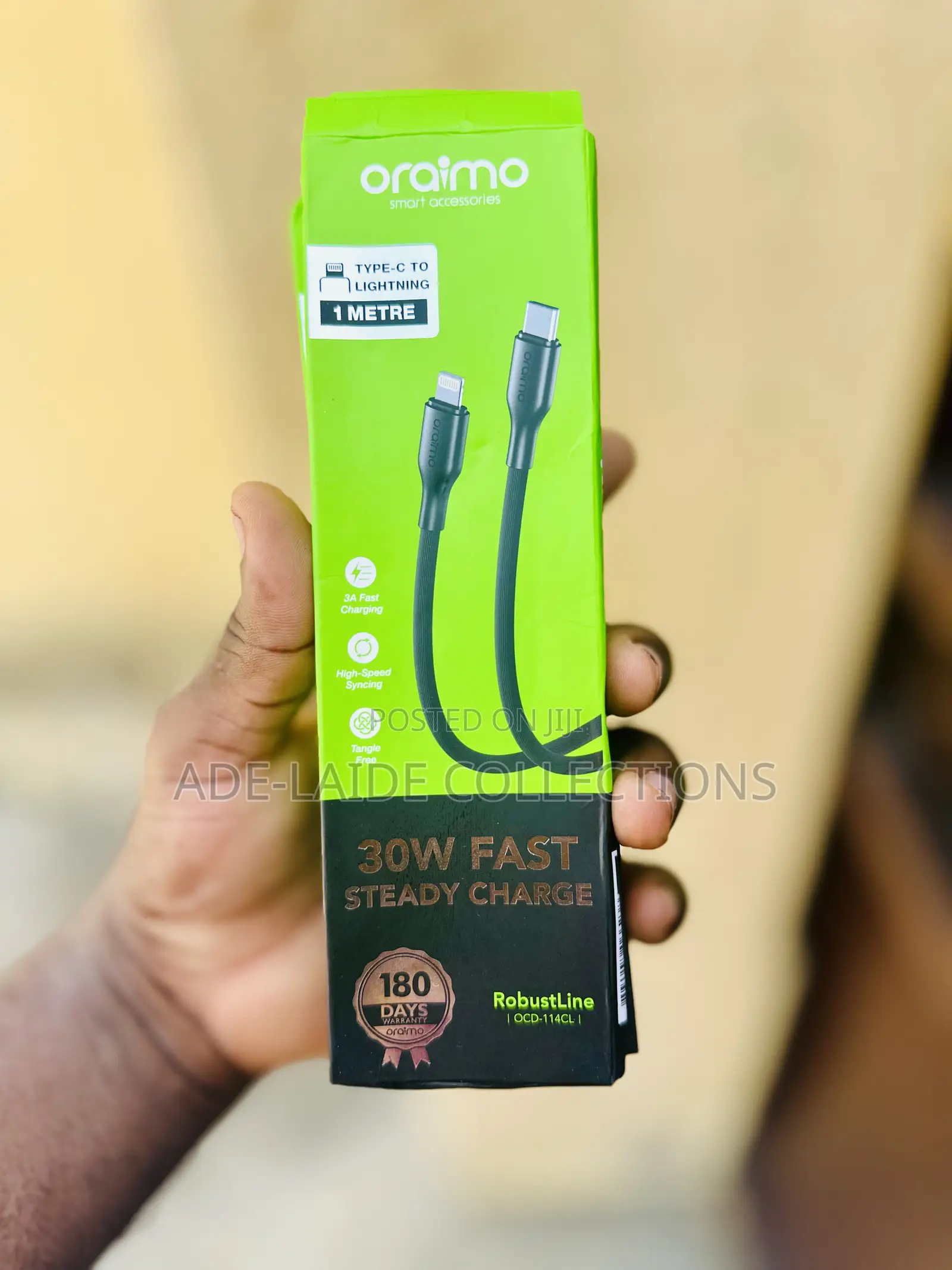 Oriamo iPhone Cord