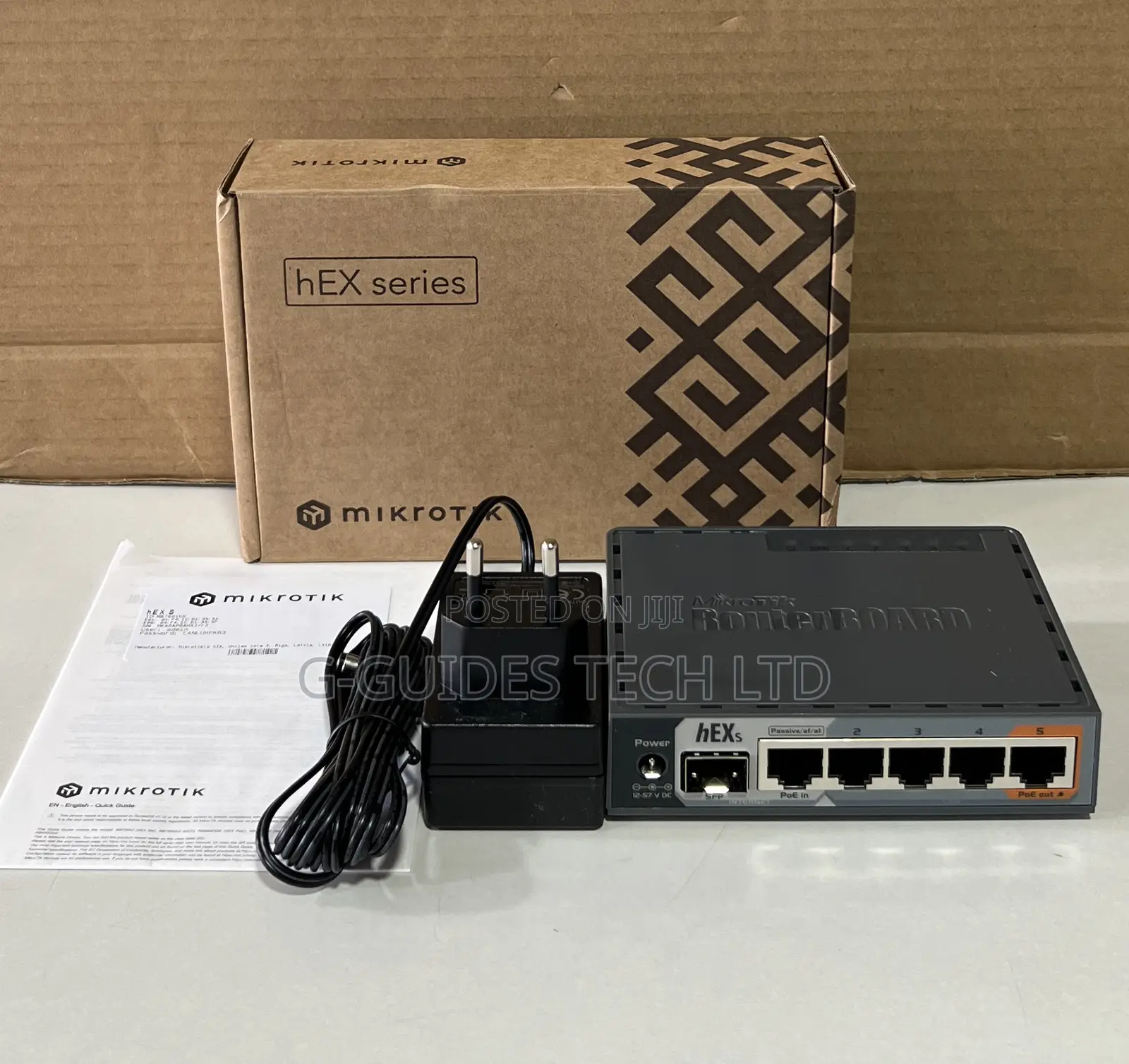 Mikrotik Hex S Router (Rb760igs) 5-Port Gigabit Ethernet Router