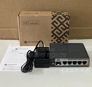 Mikrotik Hex S Router (Rb760igs) 5-Port Gigabit Ethernet Router