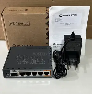 Mikrotik Hex S Router (Rb760igs) 5-Port Gigabit Ethernet Router